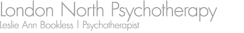London North Psychotherapy | Leslie Bookless - Psychotherapist UKCP